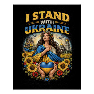 Herz der Ukraine Poster