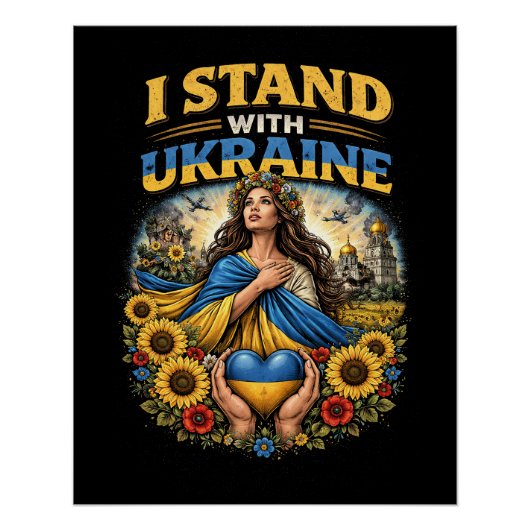 Herz der Ukraine Poster (Vorderseite)