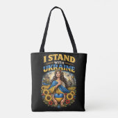 Herz der Ukraine Tasche (Rückseite)