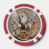 "Herz der Widerstandskraft" Pokerchips (Rückseite)