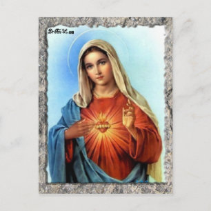 HERZ DER ZOLLPRODUKTE MARY 01 POSTKARTE