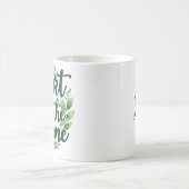 Herz der Zuhause | Tasse personalisierter Name (Mittel)