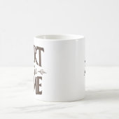 Herz der Zuhause | Tasse personalisierter Name (Mittel)