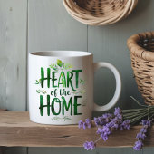 Herz der Zuhause | Tasse personalisierter Name