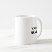 Herz der Zuhause | Tasse personalisierter Name (VorderseiteRechts)