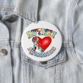 Herz des Autismus Button (Beispiel)