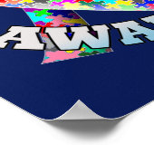 Herz des Autismus Poster (Ecke)