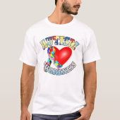 Herz des Autismus T-Shirt (Vorderseite)