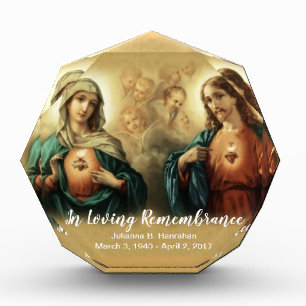 Herz des Denkmal-  der Erinnerungs- Tribute   Mary Fotoblock