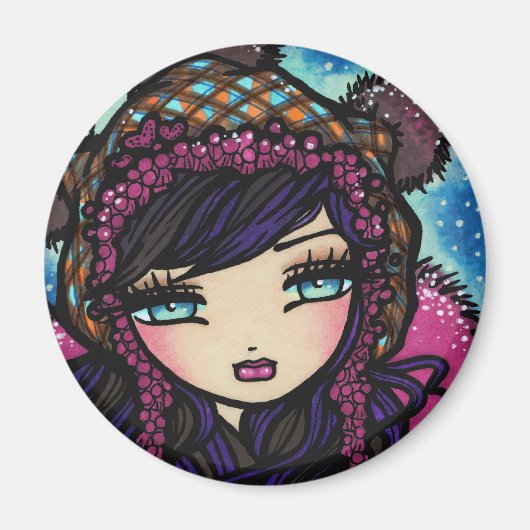 "Herz des Eises" Fairy Magnet (Vorne)