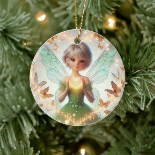 Herz des Elends Keramik Ornament (Baum)