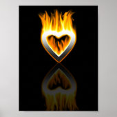 Herz des Feuers. Poster (Vorne)