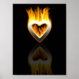 Herz des Feuers. Poster