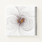 Herz des Fraktals ID724 Notizblock (Rückseite)