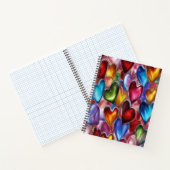 Herz des Glases - Spiral-Notebook Notizblock (Innenseite)