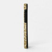 Herz des Goldenen Glitzer Personalisiert Case-Mate iPhone Hülle (Hinten/Links)