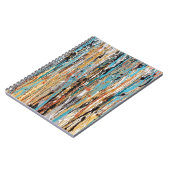 Herz des Goldenen Notebooks Notizblock (Linke Seite)
