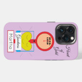 Herz des Goldes iPhone Hülle (Rückseite (Horizontal))