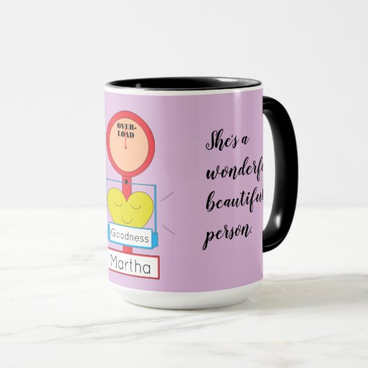 Herz des Goldes Tasse (VorderseiteRechts)