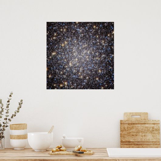 Herz des Herkules Globular Cluster Poster (Küche)