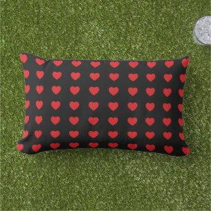 Herz des Herzens Lumbar Pillow 13" x 21" Kissen Für Draußen