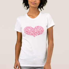 Herz des Herzens T - Shirt der Frauen