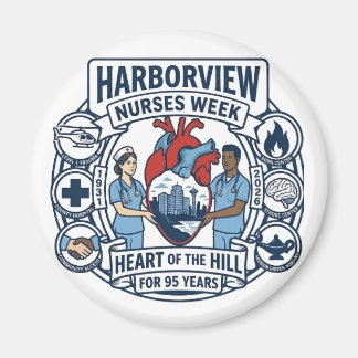 Herz des Hill Magnet (Design A)