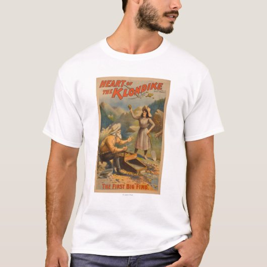 Herz des Klondike-Goldförderungs-Theaters T-Shirt (Vorderseite)