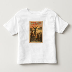 Herz des Klondike"Land von Versprechen" Bergbaus Kleinkind T-shirt