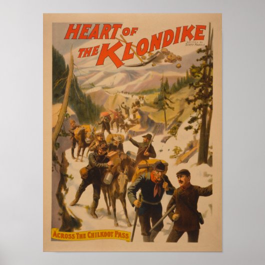 Herz des Klondike - Über den Chilkoot-Pass Poster (Vorne)