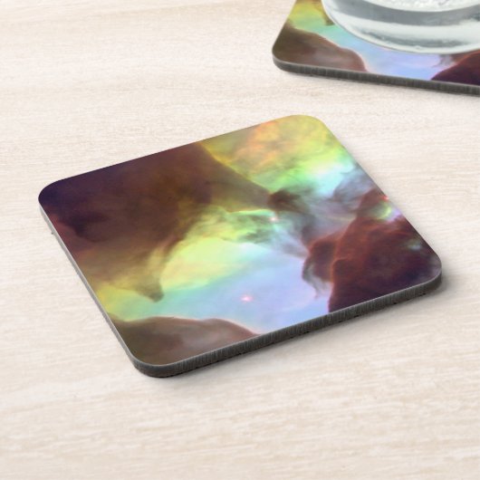 Herz des Lagunennebels Getränkeuntersetzer (Linke Seite)