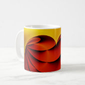 Herz des Lebens Kaffeetasse (Vorderseite Links)