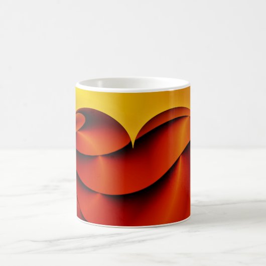 Herz des Lebens Kaffeetasse (Mittel)