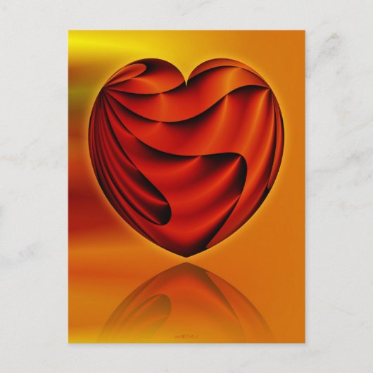Herz des Lebens Postkarte (Vorderseite)