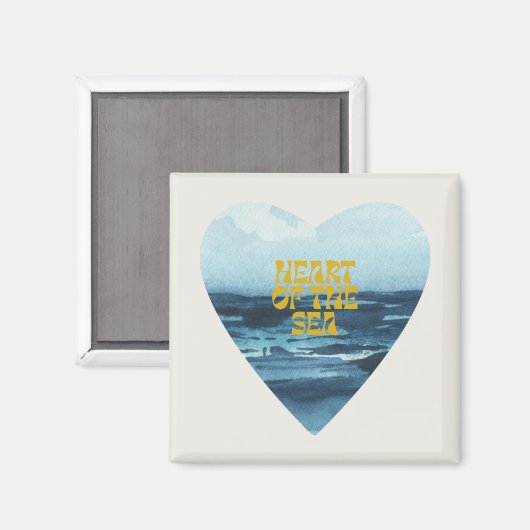 Herz des Meeres - Magnet (Vorderseite/Rückseite)