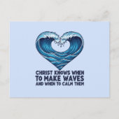 Herz des Ozeans: Göttliche Weisheit Feiertagspostkarte (Vorderseite)