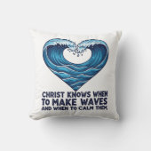 Herz des Ozeans: Göttliche Weisheit Kissen (Vorderseite)