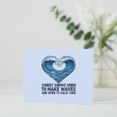 Herz des Ozeans: Göttliche Weisheit Postkarte (Stehend Vorderseite)