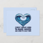 Herz des Ozeans: Göttliche Weisheit Postkarte (Vorne/Hinten)