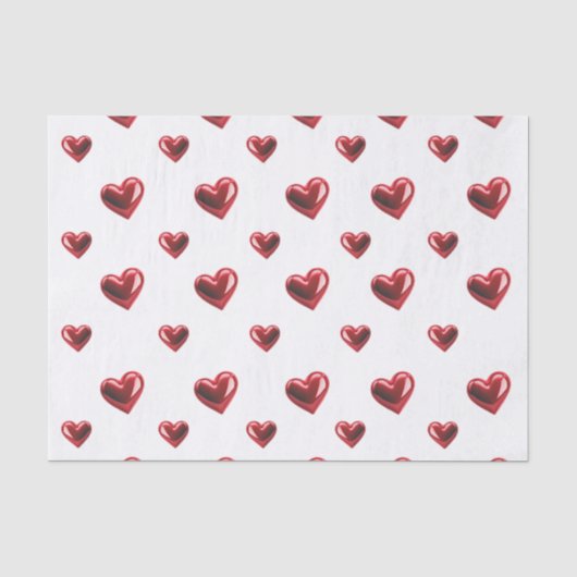 Herz des Papierfachs Seidenpapier (Vorderseite)
