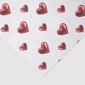 Herz des Papierfachs Seidenpapier (Ausschnitt)