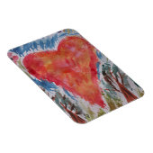 Herz des Planet Flexible Foto Magnet (Rechte Seite)