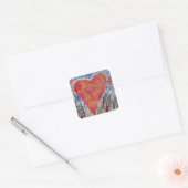 Herz des Planet Sticker (Umschlag)