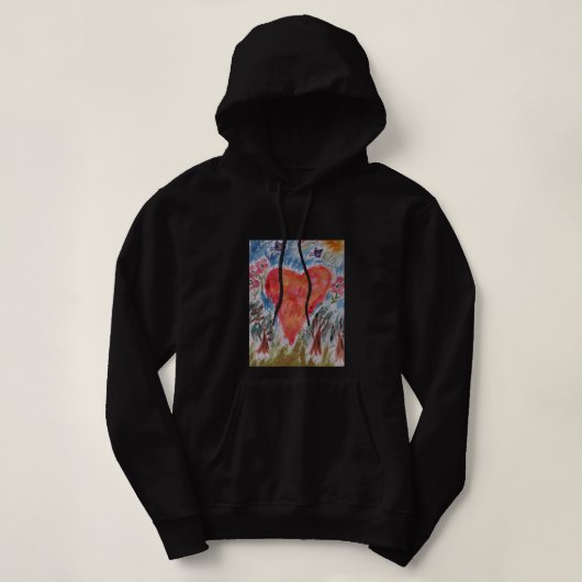 Herz des Planeten Hoodie (Design vorne)