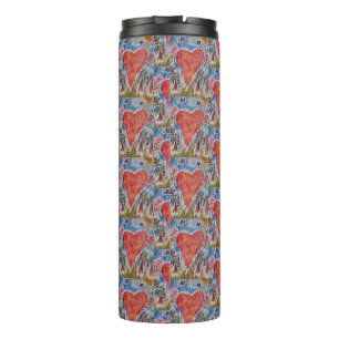 Herz des Planeten Thermal Tumbler Thermosbecher