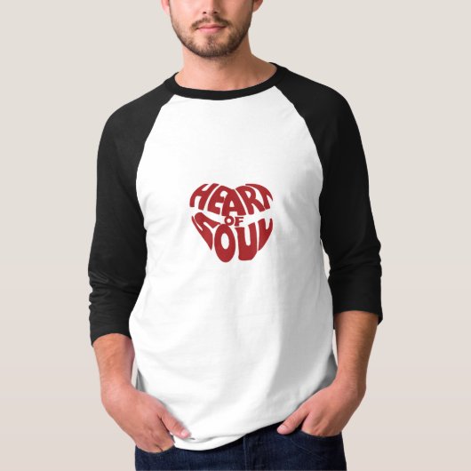 Herz des Soul-Rotes T-Shirt (Vorderseite)