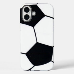 Herz des Spiels   "Ich liebe Fußball" (Soccer) Kun iPhone 16 Plus Hülle