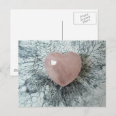Herz des Steins Postkarte (Vorne/Hinten)
