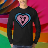 Herz des Trans Pride Long Sleeve Shirts