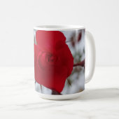 Herz des Winterbechers Kaffeetasse (VorderseiteRechts)